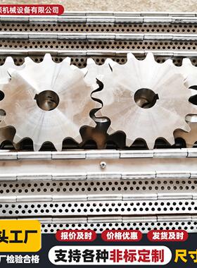 304不锈钢炼轮单排双排传动炼轮4分08B6分10A12A工业机械炼轮齿轮