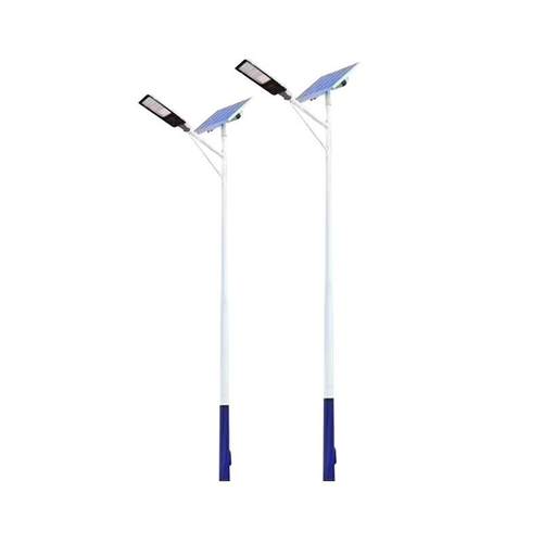 led路灯杆3/4/5/6/7/8/9/10/12米自弯海螺臂双头中国结路灯户外灯