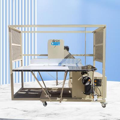 工厂台创PLC全自动服装结束带机纸箱布草迷信纸捆扎机打包机