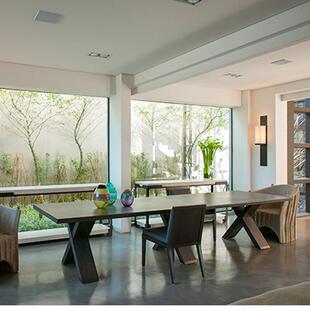 北美黑胡桃木原木大板长桌/美式乡村实木餐桌/8人10人位餐桌/书桌