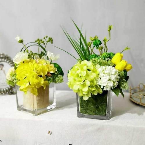 小清新桌花花摆件高品质客厅茶几装饰品花北欧餐桌面卧室假花