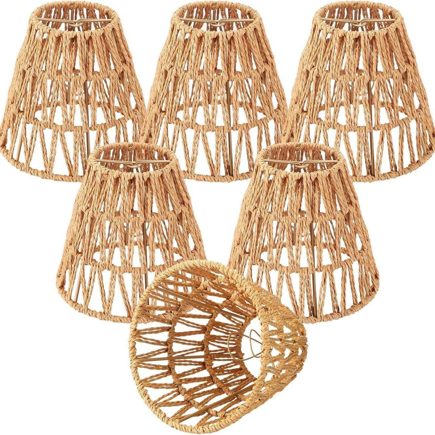 手工编织灯罩仿藤编灯罩,金属材料及制品,金属加工件/五金加工件,淘宝优惠券,粉丝福利购,淘宝优惠卷