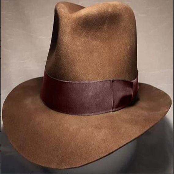 亚马逊LAZADA羊毛呢牛仔帽蝴蝶结男士爵士礼帽欧美热卖秋冬帽