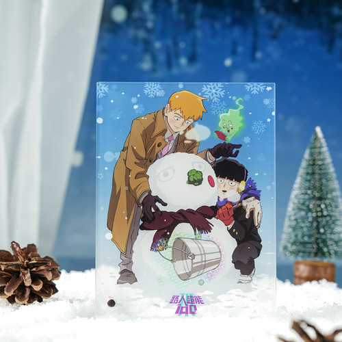 现货谷子熊 路人超能 成长图鉴海报图大亚克力立板第一弹周边灵能