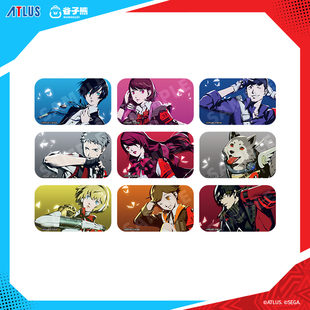 现货 谷子熊 女神异闻录 Persona 3 Reload 异形宝石徽章 周边