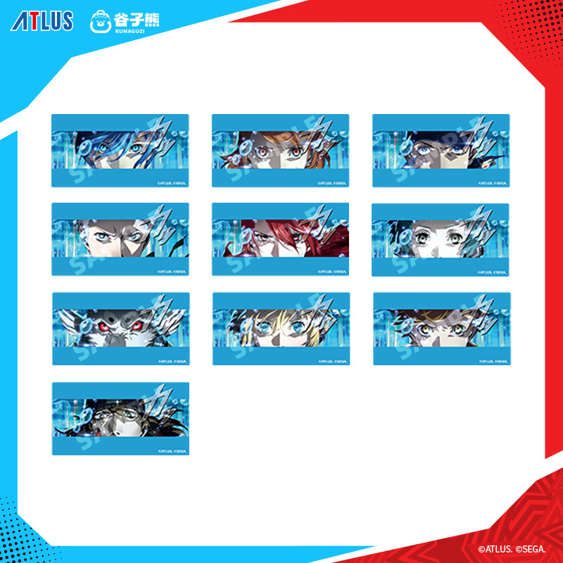 现货 谷子熊 女神异闻录 Persona 3 Reload 亚克力徽章 周边 - 实物图