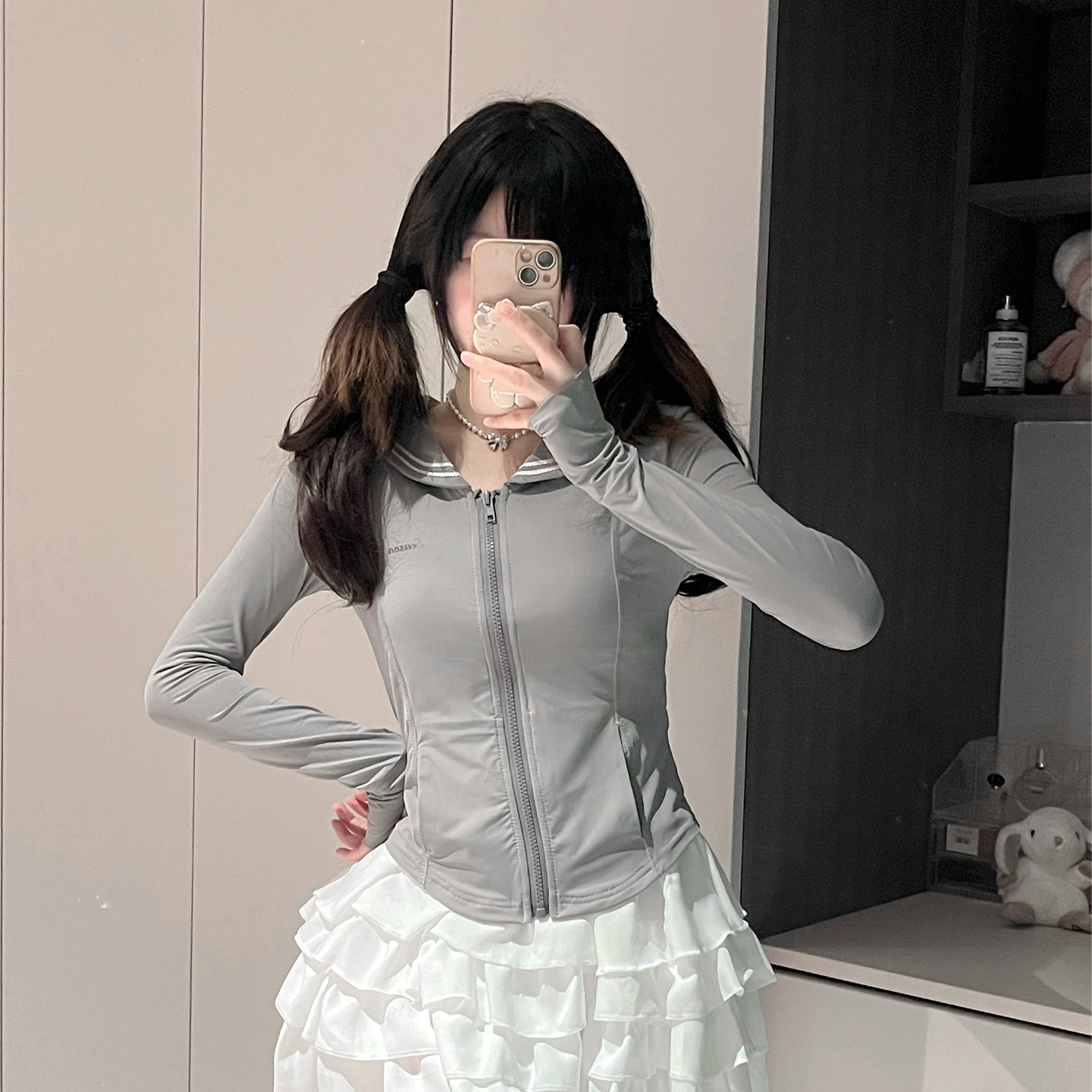 绵绵冰沙原纱修身防晒衣女新款冰丝防晒服upf50+外套东京岁时记JK,女装/女士精品,时尚防晒服,淘宝优惠券,粉丝福利购,淘宝优惠卷