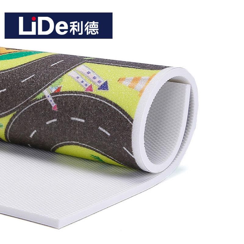 少儿体适能地胶垫健身房地胶儿童定制私教图案PVC塑胶地板垫