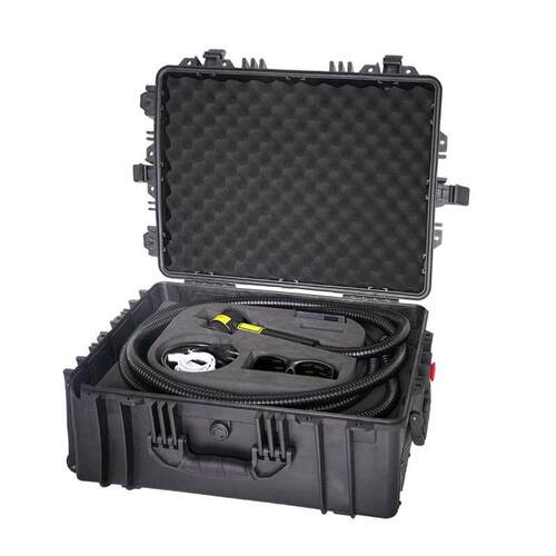 行李箱便携式激光除锈机100w200w300w模具清洗除油脉冲激光清洗机