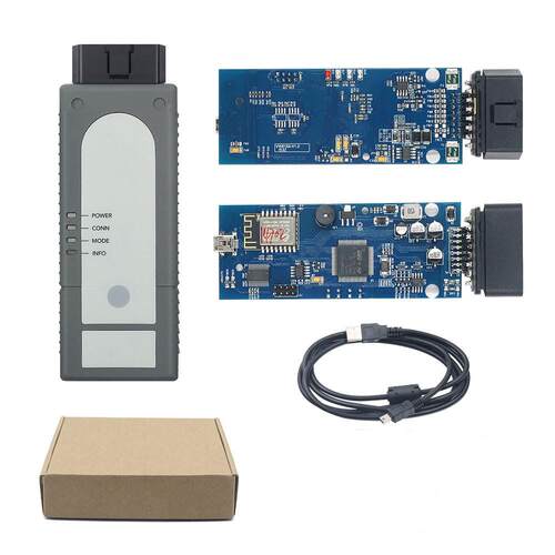 WIFIVAS6154ODIS固件版本1.9固件可升级支持WIN10汽车障诊断仪