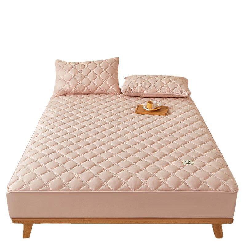 大豆纤维夹棉床笠单件席梦思防滑床垫保护罩床罩床套全包防尘,床上用品,床裙,淘宝优惠券,粉丝福利购,淘宝优惠卷