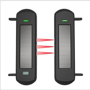 100米太阳能免无线对射周界防入侵报警系统围墙防盗报警器
