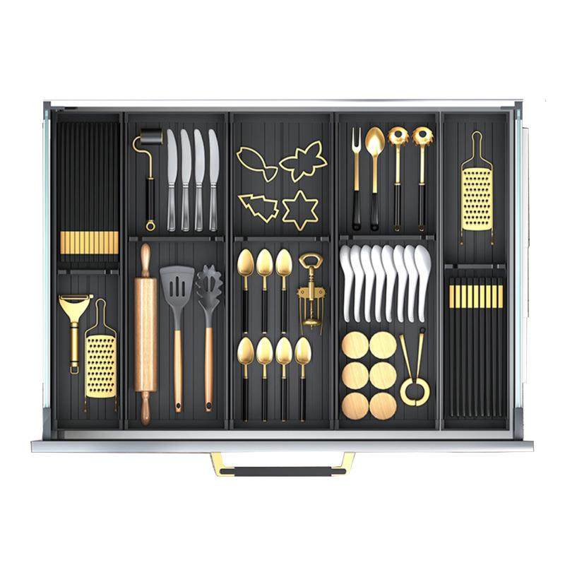 厨房抽屉收纳盒分隔橱柜餐具家用分格内置刀叉筷子碗筷收纳置物架,收纳整理,书桌收纳置物架,淘宝优惠券,粉丝福利购,淘宝优惠卷