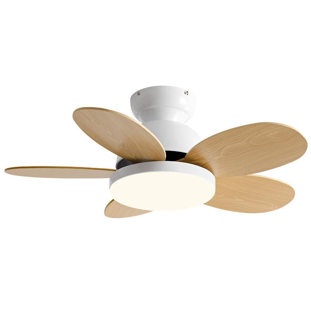 北欧风扇灯儿童房间卧灯带电风无品牌/扇家用餐厅风扇扇灯静音一