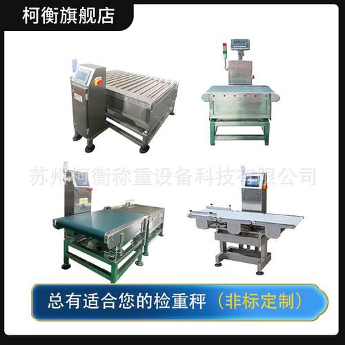大量程流水线动态称重机重量剔除机定量秤皮带秤自动检重秤机