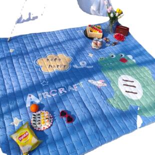 户外野餐垫春游秋游踏青海边度假地垫沙滩防湿牛津坐垫子