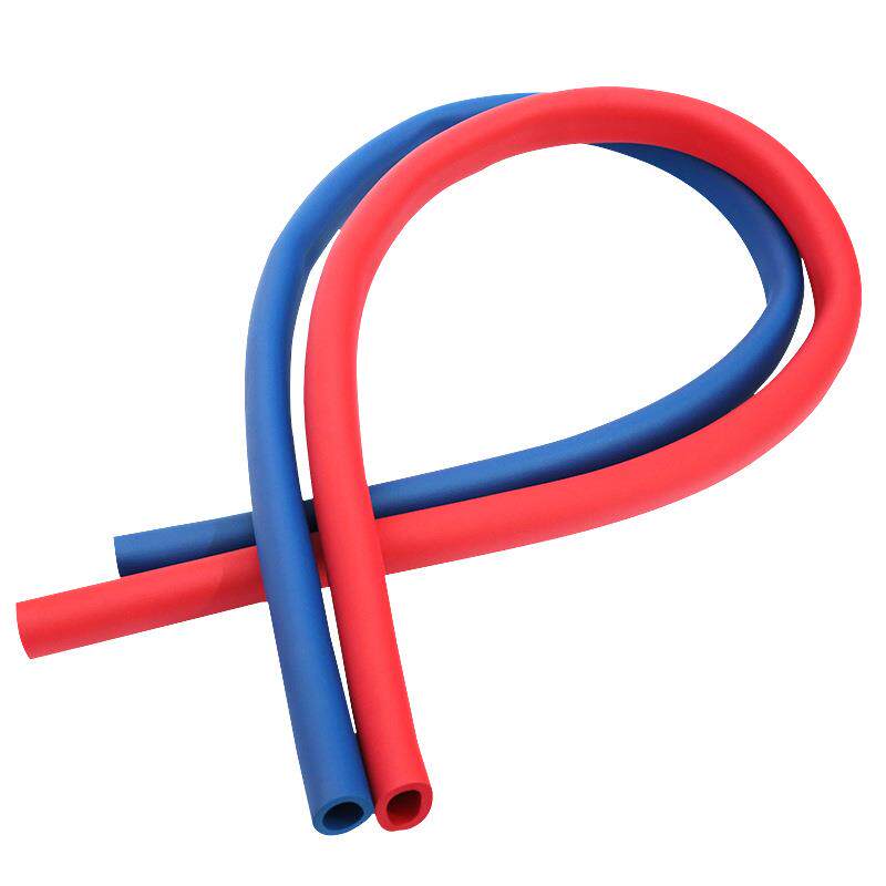 现货家装水电红蓝海绵橡塑保温管高密度保温管保温防冻材料