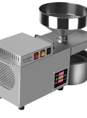 S9S智能温控榨油机小型不锈钢商用榨油机OilPressMachine