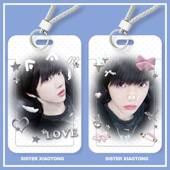 张函瑞可爱周边学生滑盖卡套饭卡公交卡保护套身份证件门禁卡