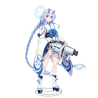 蔚蓝档案 动漫手游周边立牌 碧蓝档案白子宫子双面亚克力摆件摆台