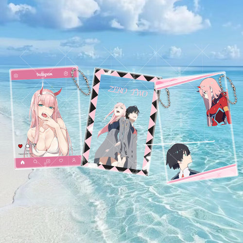 DARLING in theFRANXX02二次元周边亚克力透卡背包谷子透卡送朋友