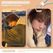 金主训帅气周边学生滑盖卡套饭卡公交卡身份证件保护套门禁校园卡