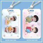 王楚钦孙颖莎学生滑盖卡套饭卡公交卡身份证件保护套门禁卡校园