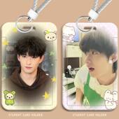 徐振轩可爱帅气卡套学生滑盖饭卡公交卡水卡门禁卡校园卡