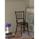 夏克 Home 覆古实木椅子中古咖啡店桌椅组合TON378靠背餐椅温莎椅