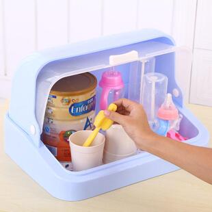 水杯架放玻璃杯子的沥水托盘收纳置物架箱防尘带盖盒创意家用挂架