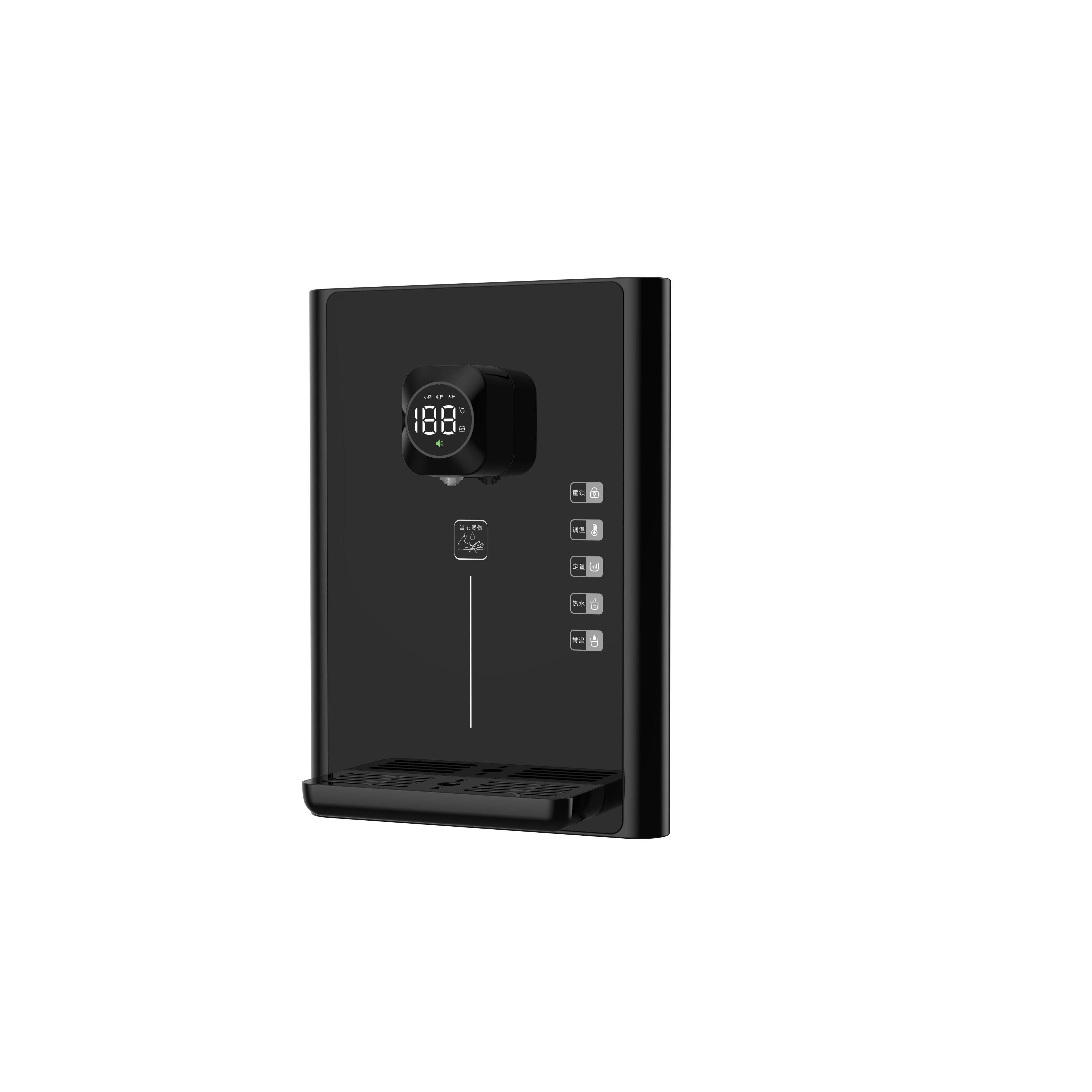 管线机自吸式调温杀菌泡奶饮水机下置水桶自吸式管线机用桶装水