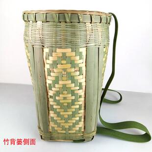 背篓竹编家用农村赶集买菜竹背篓云贵川背篼手工精编四川竹筐制品