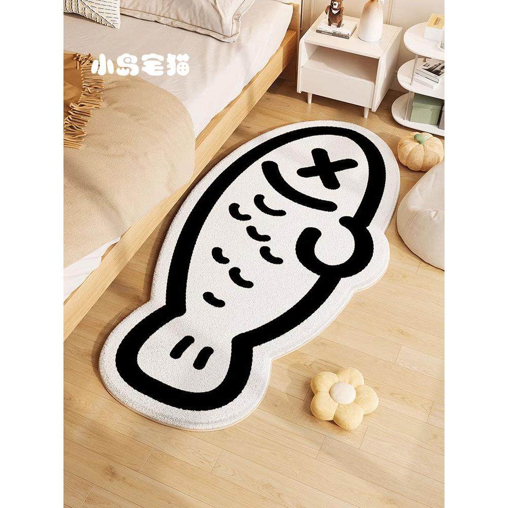 女孩卧室冬季地毯床边毯子儿童书房阅读区脚垫客厅主卧室加厚地垫,居家布艺,床边毯,淘宝优惠券,粉丝福利购,淘宝优惠卷