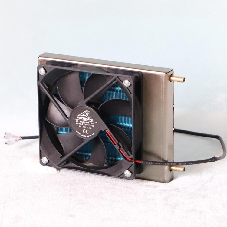 DN1x120电脑散热器水冷散热片冷排带接头笔记本散热机箱水冷排