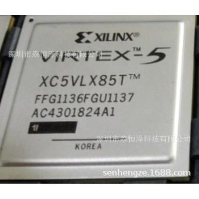 专营XILINX全系列通信IC XC5VLX85T-1FFG1136I BGA 每片来自原厂