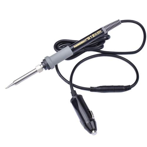 内热式电烙铁35w 恒温直插电洛铁12v低压电烙铁套装汽车焊接工具