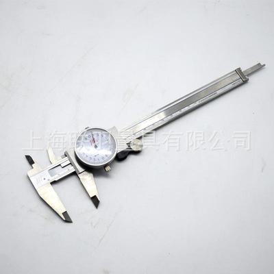 成量带表卡尺0-150mm 200 300川牌不锈钢带表游标卡尺高精度卡尺