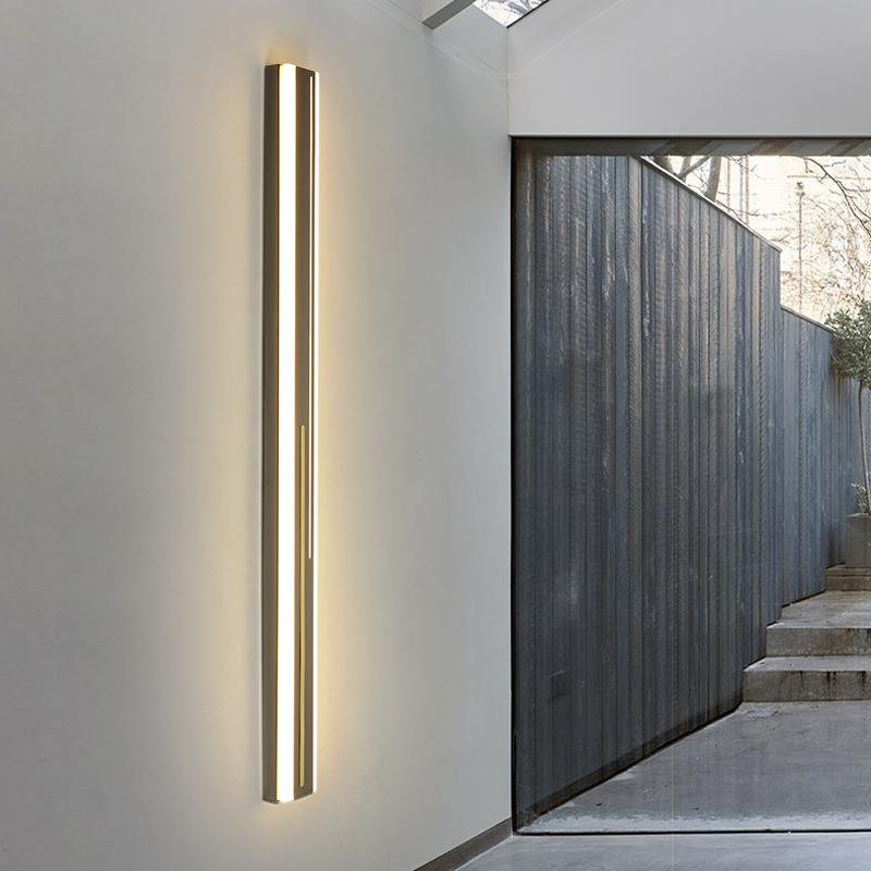 现代简约户外防水LED室外壁灯 阳台外墙庭院室内楼梯走廊床头壁灯