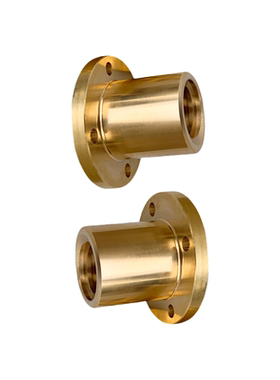 30度梯形丝杠螺母左旋圆法兰MTSFL10/2/4/6/8/20/5/8/32/36/40/50