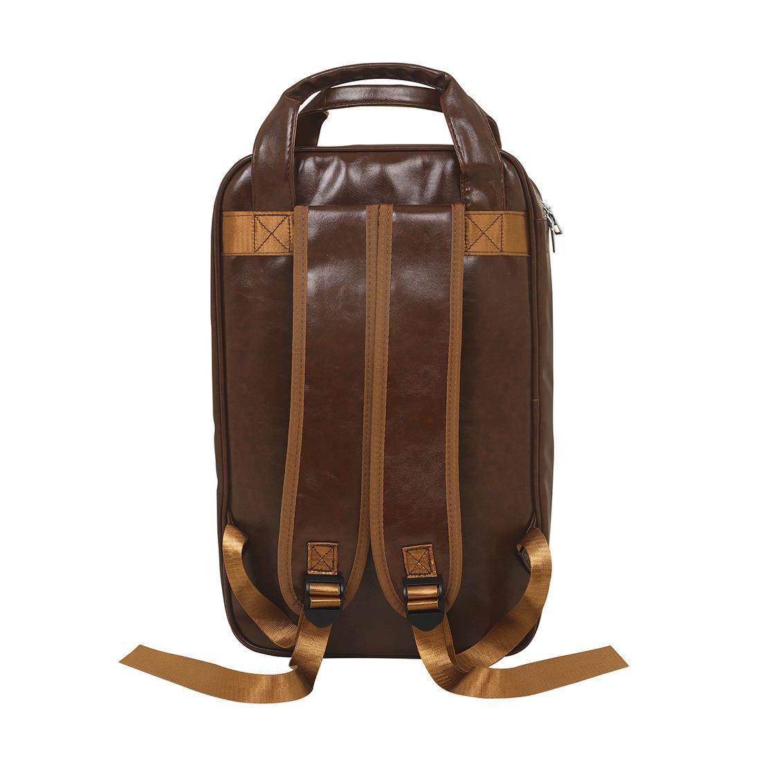 架子鼓袋棒包加厚革皮鼓棒收纳包SMK便携鼓式鼓棒套鼓槌背包鼓锤