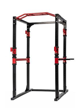 厂家多能卧推位深蹲架高全下拉健身房器TP001材可拓展大飞功鸟框