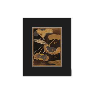 古风中式装饰画客厅禅意小画复YZ202512古法户玄入关侘寂风卧室床