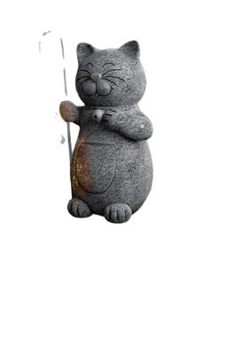 爆品太能猫咪阳庭院灯花园动户物RDW144外树园林摆件脂工艺品