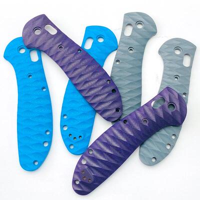 贴a片手柄Bechmdepn蝴蝶551支配者Grit无品牌/ilian贴片刀柄G10复