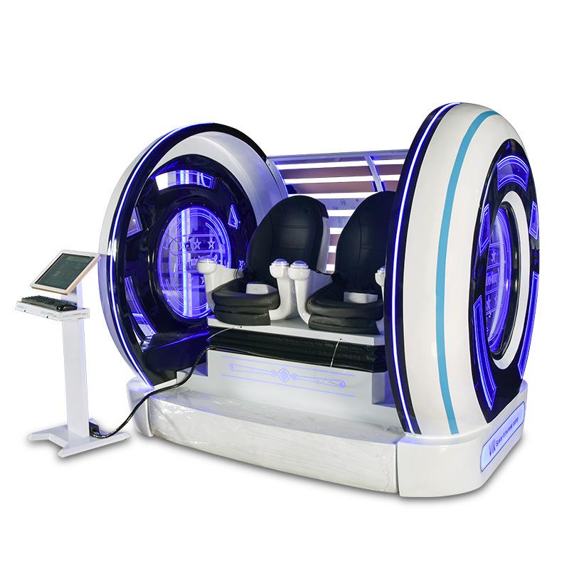 vr设备验双人易拉罐vr普体感游机一体戏机科大型商用影院体馆厂家