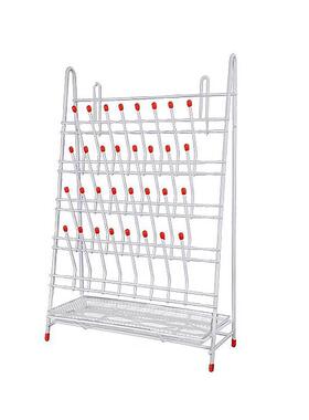 实验室杯吸管沥水架浸烧塑试管晾干架子杯控AUK水8架烧4位滴水架