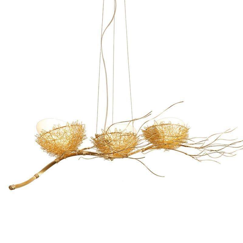 北欧简约现客厅灯鸟主题厅吊灯创意个代性吧台卧室巢咖啡厅餐灯具,家装灯饰光源,智能吊灯,淘宝优惠券,粉丝福利购,淘宝优惠卷