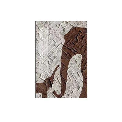 客赤侘寂风大象玄关饰画肌理抽象挂画厅沙装发背景墙大贫ECI幅落