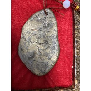 燕子石三叶虫化石古生物中式朋友礼品收藏品工艺礼品摆饰手把件原