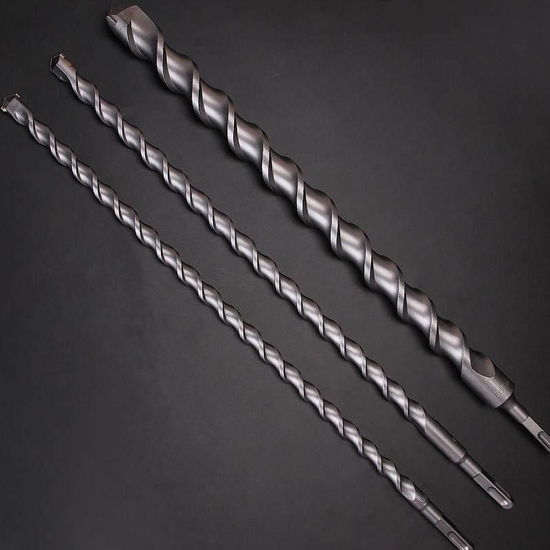 柄圆打孔混凝土电锤柄穿墙钻头|50过墙方水泥加长冲击钻头